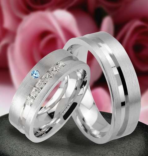 Silber trauringe - 2,