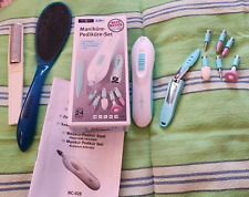 Maniküre- Pediküre - Set mit Hornhautraspel und Hornhautreibe