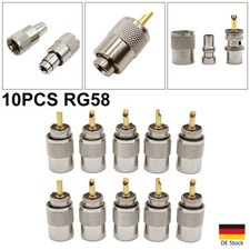 10 x PL 259 UHF-Stecker für 5
