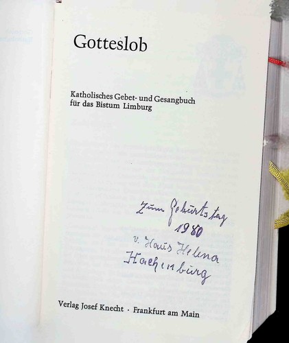 Gotteslob katholisches gebet - katholisches, gebet-