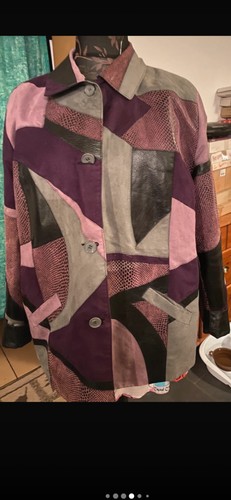 Patchwork jacke damen - patchwork,