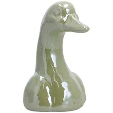 Keramik gans fina grün 5 - gans,