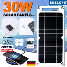 Solar panel 30w - usb, typ-c