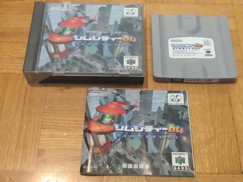 Sim city nintendo n64 - -,