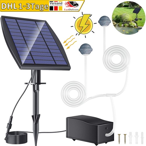 Solar teichbelüfter luftpumpe - solar,