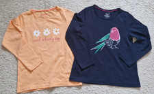 2 neue Langarmshirts von Lupilu, Größe 110 /  116