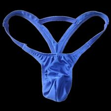 MCT 18212 Herren Mini BADE G String TANGA Badehose SWIM THONG in Blau in M-3XL