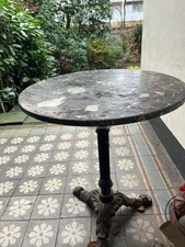 Marmor Tisch schwarz Rund