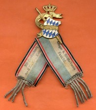 BAYERN, KRIEGER UND MILITÄR VEREIN FEUCHT ABZEICHEN. (D580)