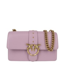 Pinko Damen Tasche Lila Leder