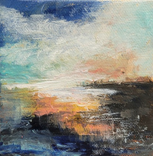 Acrylbild semiabstrakte - acrylbild,