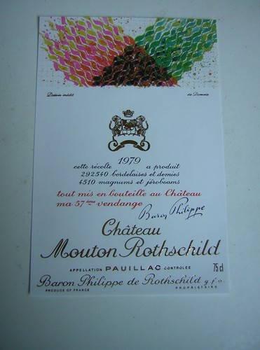 Wein 1979 chateau mouton - 1979,