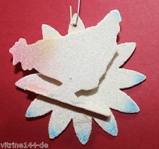 alter Christbaumschmuck Weihnachtsschmuck Huhn venezianischer Tau Pappe