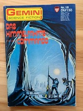 Roman Gemini Science Fiction Heft 19  "Das Himmelfahrtskommando"