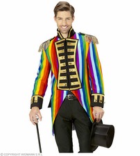 Venezianischer Frack für Herren - Regenbogen Frack Jacquard