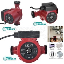 Hocheffizienzpumpe 25-40/60/80-180 230V 3stufige Umwälzpumpe Heizungspumpe 10bar