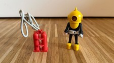 Playmobil 3348 - Tiefseetaucher, original ca. 1984