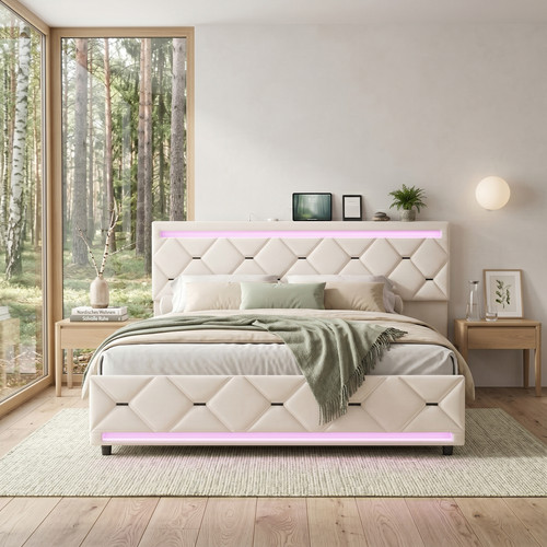 Polsterbett doppelbett - polsterbett,