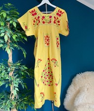 Mexiko midi kleid größe - –,