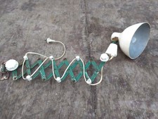 schöne alte Scherengitterlampe,Schreibtischlampe Firma Reif Dresden