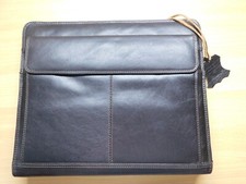 Konferenzmappe Leder A4/ Aktenmappe/Schreibmappe deutscher Hersteller