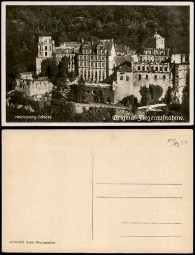 Ansichtskarte heidelberg - ansichtskarte,