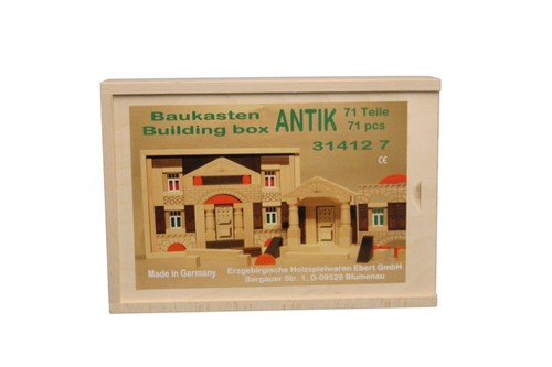 Holzspielzeug baukasten antik - holzspielzeug,
