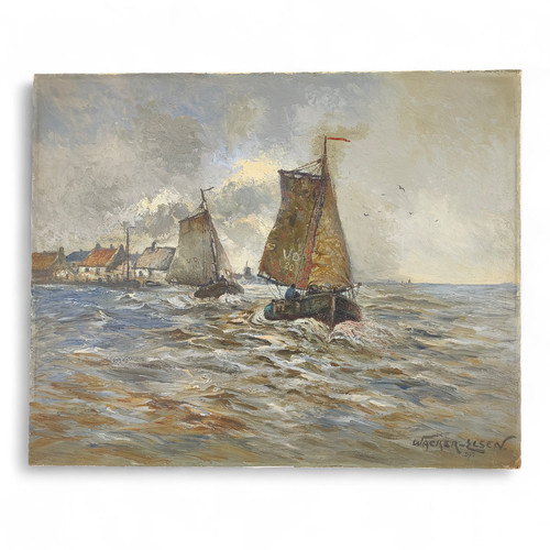 ölgemälde hans wacker elsen - Ölgemälde,