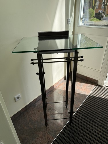 Stehpult aus glas - stehpult, metal