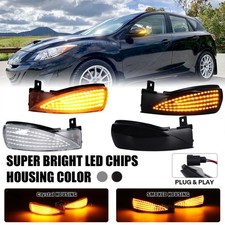 2x LED Gelb Aussenspiegel