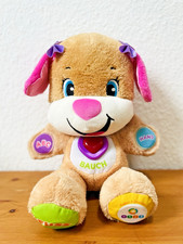Fisher Price Lernspielzeug Hund Lernspaß Hundefreundin sprechend Musik 2014