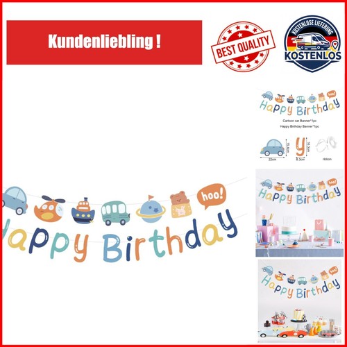 Hukuma happy birthday girlande - happy,