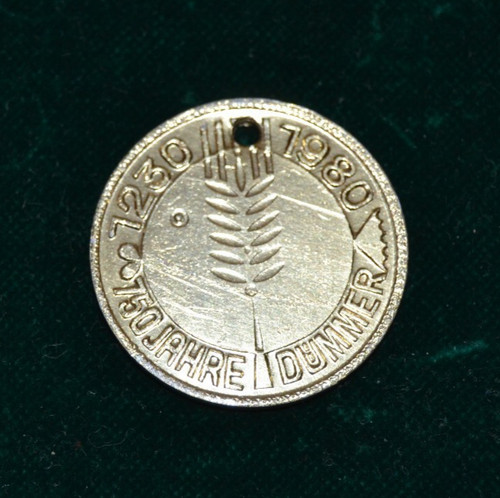 Ddr plakette 750 jahre - ddr-plakette, dümmer