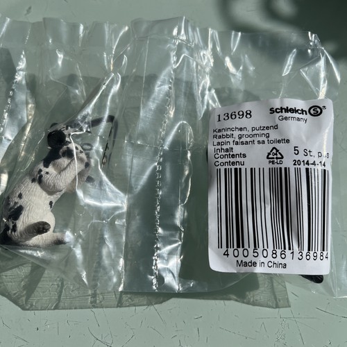 Schleich kaninchen putzend - schleich,