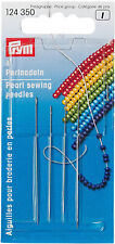 Prym Perlnadeln (Handarbeitsnadeln für Perlen 124350)