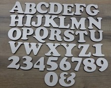 Buchstaben und Zahlen einzeln