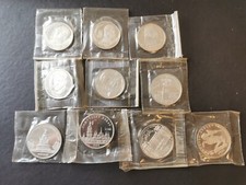 Russland 10 Stück LOT 1/3/5 Rubel 1989-1991 PP original in Folie
