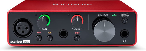 Focusrite scarlett solo - focusrite, gen