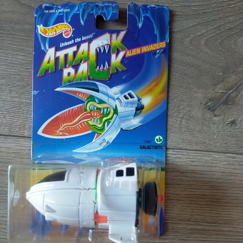 Vintage 1993 hot wheels attack - hot,