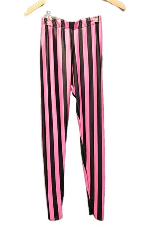 Black milk leggings gestreift - black,