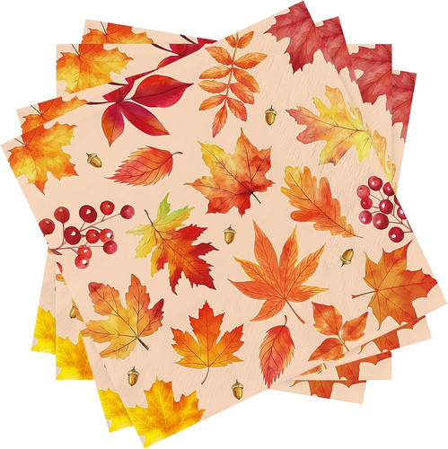 Stück herbst servietten - 40,