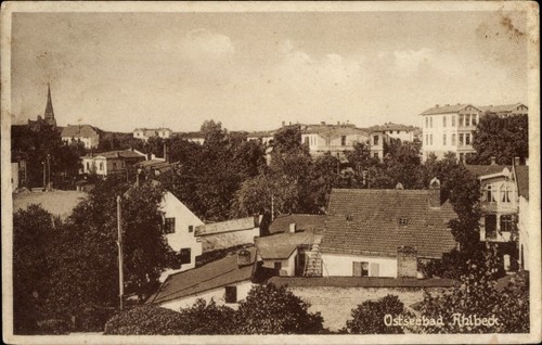 Ostseebad ahlbeck - ak,