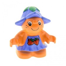1x Lego Duplo Figur Little Forest Friends violett Erdbeeren Jingle 31234pb02