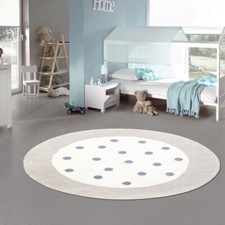 Runder Kinder-Teppich mit