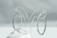 ESPRIT Ohrrige Creolen 925 Sterling Silber ESCO90654A edel Form sehr groß  NEU