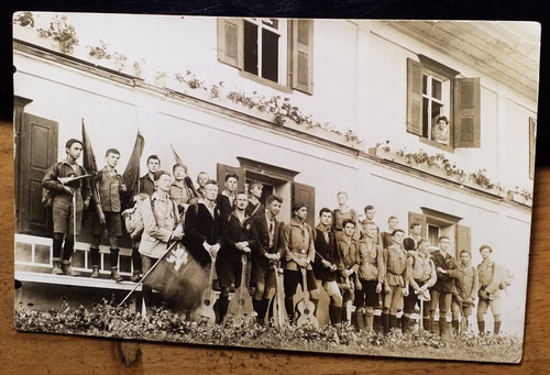 Gruppe jungen mit - gruppe,