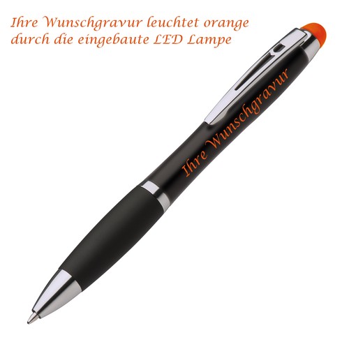 Touchpen leucht kugelschreiber - touchpen, leucht-kugelschreiber