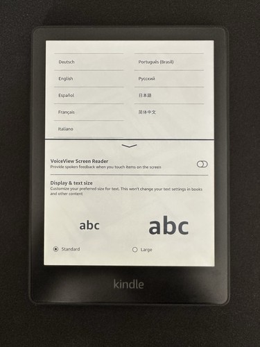 Amazon kindle paperwhite ebook - kindle,