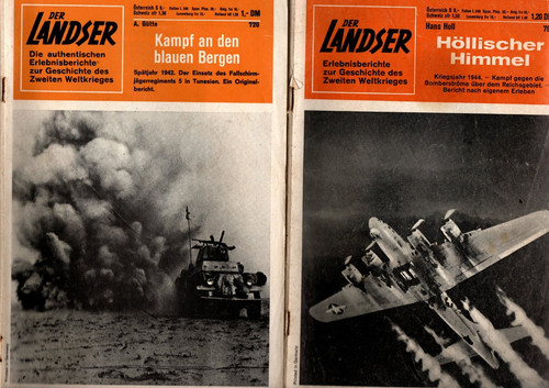 Alte ausgaben landser orange - ausgaben,