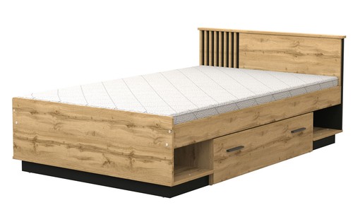 Bett lamia doppelbett eiche - bett,